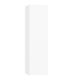 Ensemble de meubles TV 4 pcs Blanc brillant Bois d'ingénierie