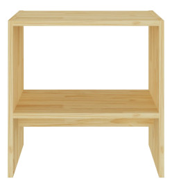 Table de chevet 40x30,5x40 cm Bois de pin massif