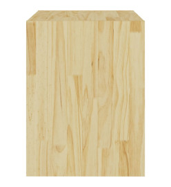 Table de chevet 40x30,5x40 cm Bois de pin massif