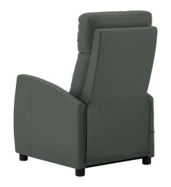 Fauteuil de massage électrique Gris Similicuir