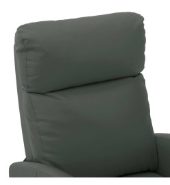 Fauteuil de massage électrique Gris Similicuir