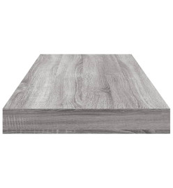 Étagères murales 4 pcs sonoma gris 60x10x1,5 cm bois ingénierie