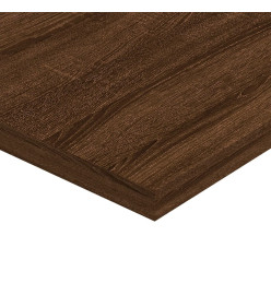 Étagères murales 4 pcs chêne marron 80x30x1,5cm bois ingénierie