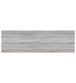 Étagères murales 4 pcs sonoma gris 100x30x1,5cm bois ingénierie