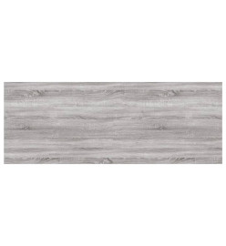 Étagères murales 4 pcs sonoma gris 80x30x1,5 cm bois ingénierie