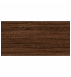 Étagères murales 4 pcs chêne marron 60x30x1,5cm bois ingénierie