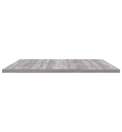 Étagères murales 4 pcs sonoma gris 80x50x1,5 cm bois ingénierie