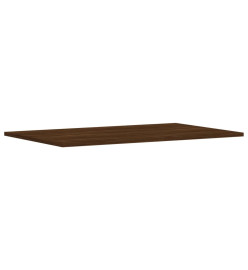 Étagères murales 4 pcs chêne marron 80x50x1,5cm bois ingénierie