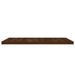 Étagères murales 4 pcs chêne marron 40x40x1,5cm bois ingénierie