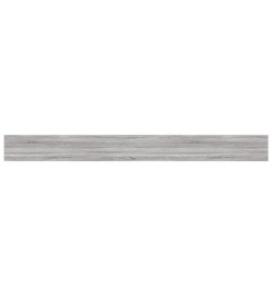 Étagères murales 4 pcs sonoma gris 100x10x1,5cm bois ingénierie