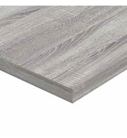 Étagères murales 4 pcs sonoma gris 60x40x1,5 cm bois ingénierie