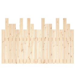 Tête de lit murale 127,5x3x80 cm Bois massif de pin