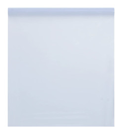 Film de fenêtre statique dépoli blanc transparent 90x2000cm PVC