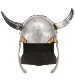 Casque de viking pour GN Argenté Acier