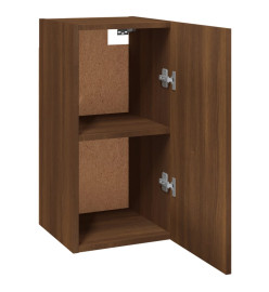 Meuble TV Chêne marron 30,5x30x60 cm Bois d'ingénierie