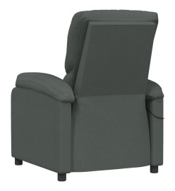 Fauteuil de massage Gris foncé Tissu