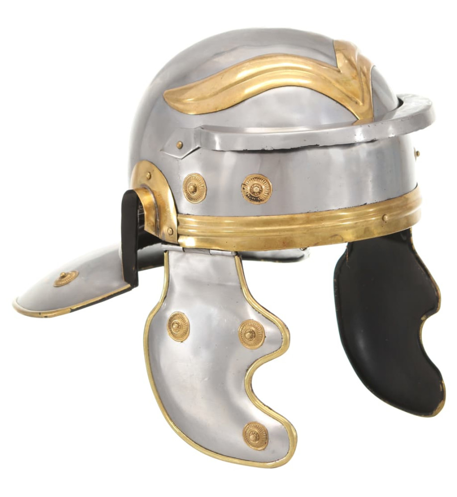 Casque de soldat romain antique pour GN Argenté Acier