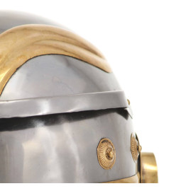 Casque de soldat romain antique pour GN Argenté Acier