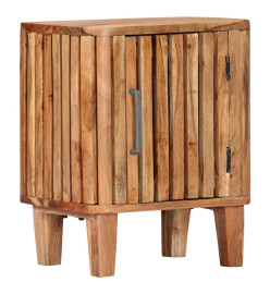 Table de chevet 40 x 30 x 50 cm Bois d'acacia massif