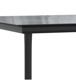 Ensemble à manger de jardin et coussins 7 pcs marron rotin
