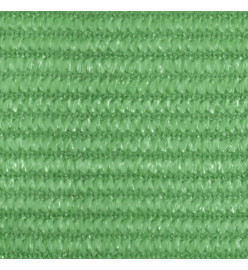 Voile d'ombrage 160 g/m² Vert clair 5x6x6 m PEHD