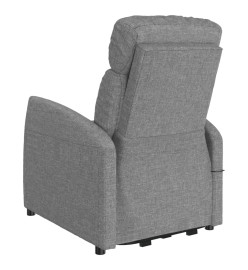 Fauteuil Gris clair Tissu