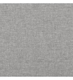 Banc Gris clair 100x30x30 cm Tissu