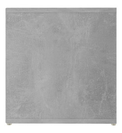 Meuble TV Gris béton 142,5x35x36,5 cm Aggloméré