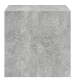 Armoire murale Gris béton 37x37x37 cm Aggloméré