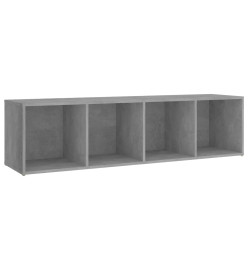 Ensemble de meubles TV 5 pcs Gris béton Aggloméré