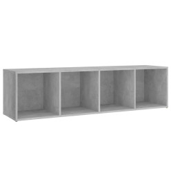 Ensemble de meubles TV 5 pcs Gris béton Aggloméré