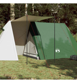 Tente de camping 3 personnes vert 465x220x170 cm taffetas 185T