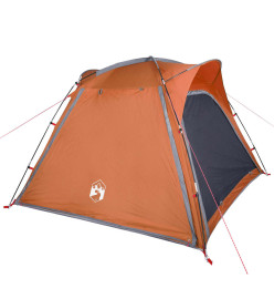 Tente de camping 4 personnes 240x221x160 cm taffetas 185T