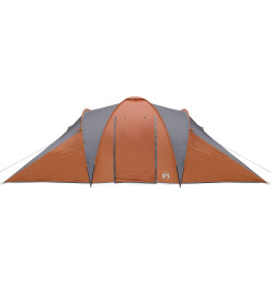 Tente de camping 6 personnes 576x238x193 cm taffetas 185T