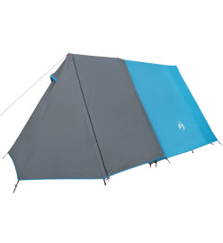 Tente de camping 3 personnes bleu 465x220x170 cm taffetas 185T