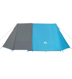 Tente de camping 3 personnes bleu 465x220x170 cm taffetas 185T