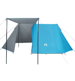 Tente de camping 3 personnes bleu 465x220x170 cm taffetas 185T