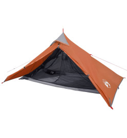 Tente de camping 1 personne 255x153x130 cm taffetas 185T