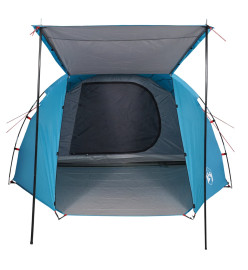 Tente de camping 4 personnes bleu 420x260x153 cm taffetas 185T