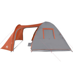 Tente de camping 6 personnes 466x342x200 cm taffetas 185T