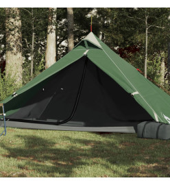 Tente de camping 1 personne vert 255x153x130 cm taffetas 185T