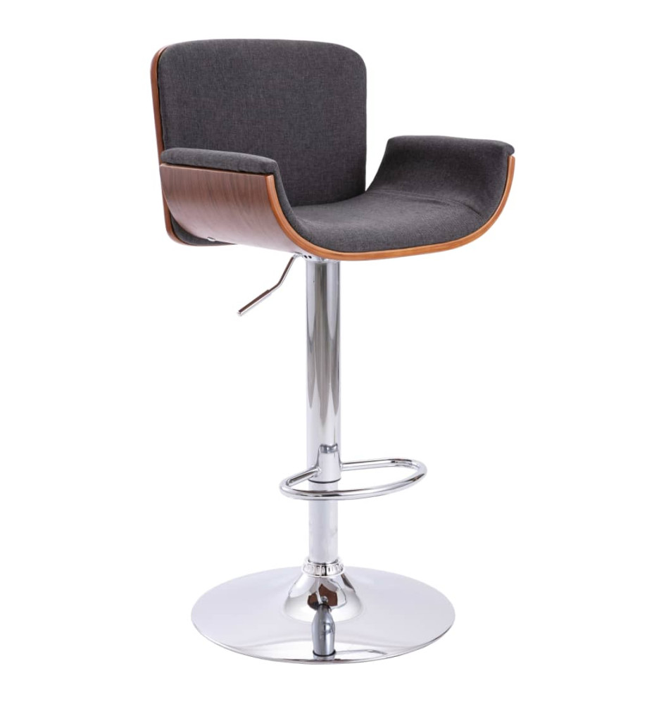 Tabouret de bar Gris Tissu