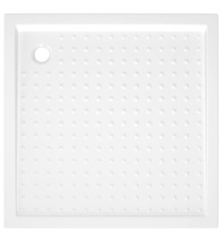 Receveur de douche avec picots Blanc 90x90x4 cm ABS