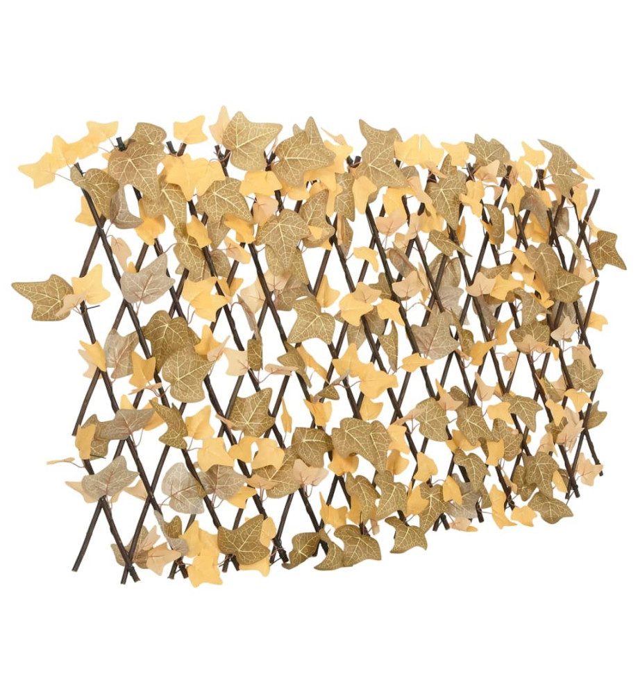  Treillis de feuille d'érable artificiel extensible 180x60 cm