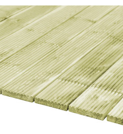 Lames de terrasse 8 pcs 1,16 m² 1 m Bois de pin imprégné