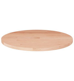 Dessus de table rond Ø30x1,5 cm Bois de chêne massif non traité