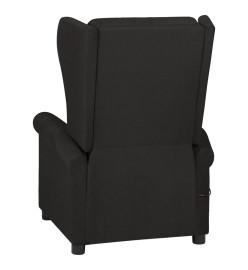 Fauteuil de massage Noir Tissu