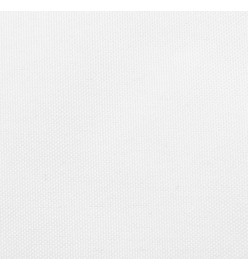 Voile de parasol tissu oxford rectangulaire 5x6 m blanc