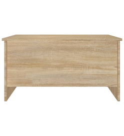 Table basse Chêne sonoma 80x55,5x41,5 cm Bois d'ingénierie