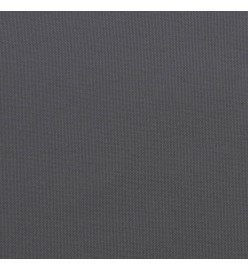 Coussins de palette 2 pcs anthracite tissu